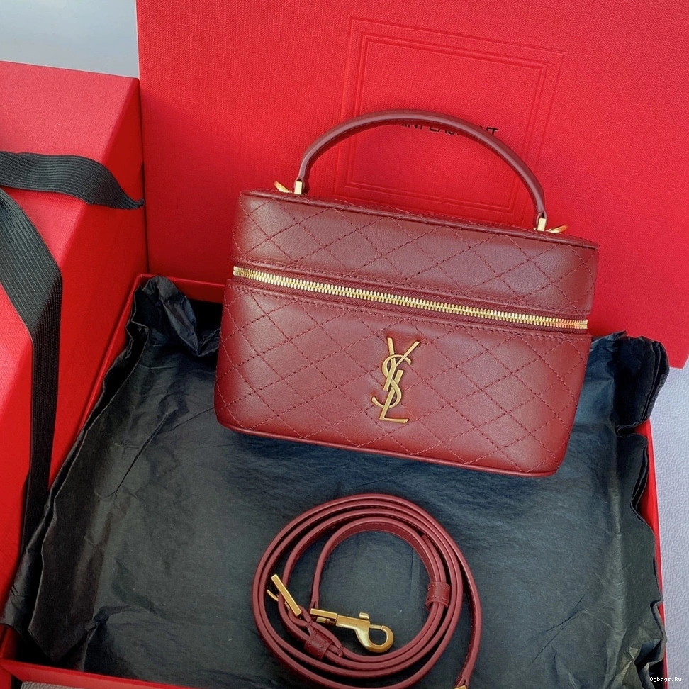 Gaby lambskin vanity in YSL bag 0721